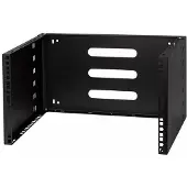 Stalflex Rack Holder Wall Mounted 19" 6U 330mm Black WRH19-6U-330B Stalflex