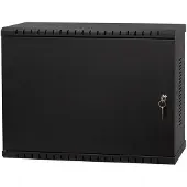 Stalflex Rack Cabinet 19" 3U 180mm Black RCA19-3U-180B Stalflex