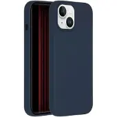Accezz Apple iPhone 15 Hülle - Silikon - - Backcover/Soft Case - Dunkelblau