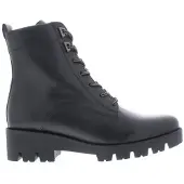 Gabor Damen Combat Boots, Frauen Stiefeletten,Komfortable Mehrweite (H) uni 263-00-02020