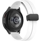 Cover-Discount Silikon Ersatzarmband 20mm weiss