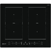 Bauknecht BB 8760C AL, Schwarz, Integriert, Zonen-Induktionskochfeld, Glaskeramik, 4 Zone(n), 4 Zone(n)