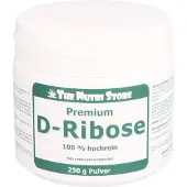 Hirundo Products The Nutri Store D-Ribose 100 % rein Pulver, 250 g Pulver