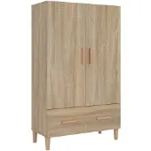 vidaXL Highboard Sonoma-Eiche 70x31x115 cm Holzwerkstoff