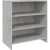 vidaXL Sideboard Betongrau 70x40,5x75 cm Holzwerkstoff