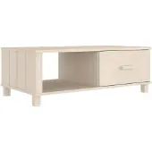 vidaXL Sideboard HAMAR Honigbraun 100x55x35 cm Massivholz Kiefer