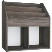 vidaXL Kinder-Bücherregal Grau Sonoma-Eiche 71x30x78,5cm Holzwerkstoff