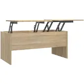 vidaXL Couchtisch Sonoma-Eiche 102x50,5x46,5 cm Holzwerkstoff