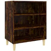 vidaXL Sideboard Räuchereiche 57x35x70 cm Holzwerkstoff