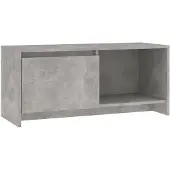 vidaXL TV-Schrank Betongrau 90x35x40 cm Holzwerkstoff