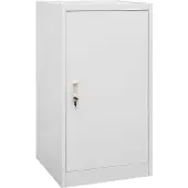 vidaXL Sattelschrank Hellgrau 53x53x105 cm Stahl