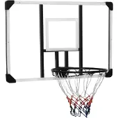 vidaXL Basketballkorb Transparent 106x69x3 cm Polycarbonat