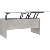 vidaXL Couchtisch Betongrau 102x50,5x46,5 cm Holzwerkstoff