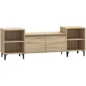 vidaXL TV-Schrank Sonoma-Eiche 160x35x55 cm Holzwerkstoff