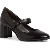 Tamaris Jana Damen Pumps schwarz mit Querriemchen und 7 cm Absatz 38