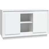 vidaXL Sideboard Weiß 102x35x60 cm Holzwerkstoff