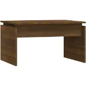 vidaXL Couchtisch Braun Eichen-Optik 68x50x38 cm Holzwerkstoff