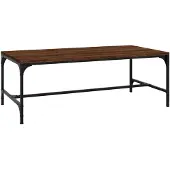 vidaXL Couchtisch Braun Eichen-Optik 100x50x35 cm Holzwerkstoff