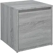 vidaXL Schubladenbox Grau Sonoma 40,5x40x40 cm Holzwerkstoff