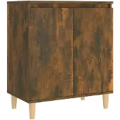 vidaXL Sideboard Räuchereiche 60x35x70 cm Holzwerkstoff