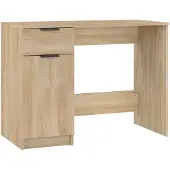 vidaXL Schreibtisch Sonoma-Eiche 100x50x75 cm Holzwerkstoff