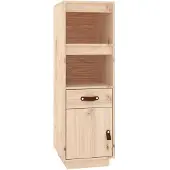 vidaXL Highboard 34x40x108,5 cm Massivholz Kiefer
