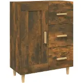 vidaXL Sideboard Räuchereiche 69,5x34x90 cm Holzwerkstoff