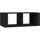 vidaXL Couchtisch Schwarz 100x50x36 cm Holzwerkstoff