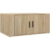 vidaXL Couchtisch Sonoma-Eiche 80x50x36 cm Holzwerkstoff