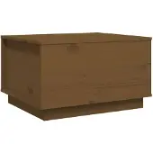 vidaXL Couchtisch Honigbraun 60x50x35 cm Massivholz Kiefer