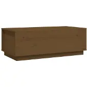 vidaXL Couchtisch Honigbraun 100x50x35 cm Massivholz Kiefer