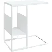 vidaXL Beistelltisch Weiß 55x36x59,5 cm Holzwerkstoff