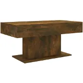 vidaXL Couchtisch Räuchereiche 96x50x45 cm Holzwerkstoff