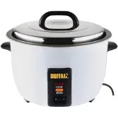 Buffalo Gastro Reiskocher – 4,2L Trockenreis, 10L Kapazität, Antihaft-Innentopf, 230V
