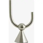 Nordal Korfu Kerzenhalter Chrom