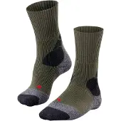 Falke TK-X Expedition Herren Wandersocken, 39-41, Grün, Wolle