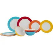 Gimex COL Geschirrset Rainbow 12 tlg.