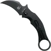 FOX Klappmesser Black Bird Karambit Black
