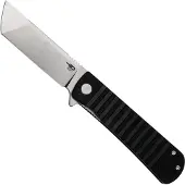 Bestech Titan - Satin + Stonewash - G10 Taschenmesser, schwarz