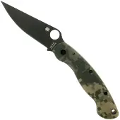 Spyderco Klappmesser Military PE Camouflage Camo Green