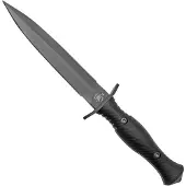 Spartan Blades Harsey Dagger Dolch, black/black, black nylon sheath