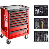 Facom 8-S Werkstattw, 9Kunststoffmod, rot