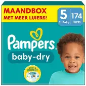 Pampers - Windeln 'Baby Dry Gr.5 Junior 11-16kg' 174 St