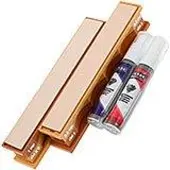 Wicked Edge 1/0.5 Mikron Poly Diamant-Emulsion & Lederstreifen Set