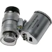 TSProf 60x Taschenmikroskop mit LED