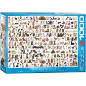 Eurographics Puzzle World of Dogs 1000 Teile