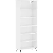 vidaXL Highboard Weiß 69,5x32,5x180 cm Holzwerkstoff