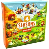 Cubika Vier Jahreszeiten Puzzle Frühling Sommer Herbst Winter Form Set