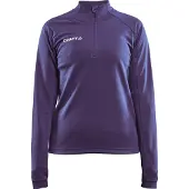 Craft Trainingsjacke Evolve Halfzip Damen True Purple-M