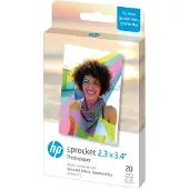 HP Sprocket Plus Papier 5,8x8,7cm 20 Blatt